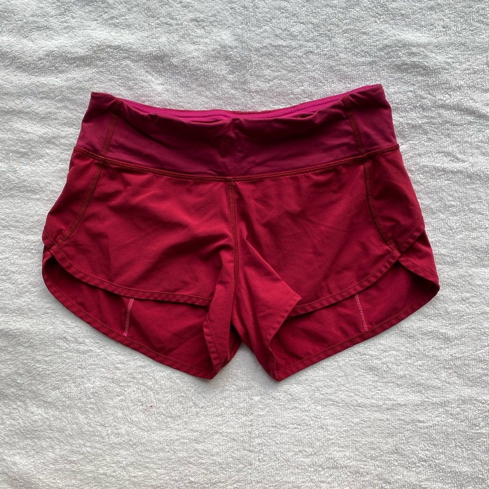 Lululemon speed up shorts 2.5